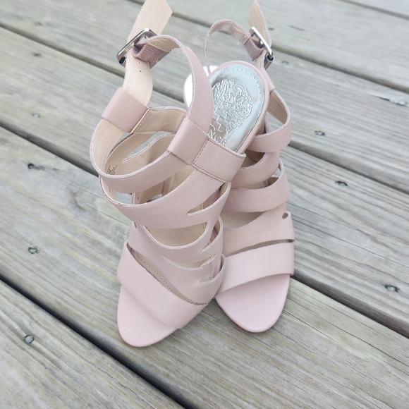 Vince Camuto Shoes - Vince Camuto Blush Strappy Sandals